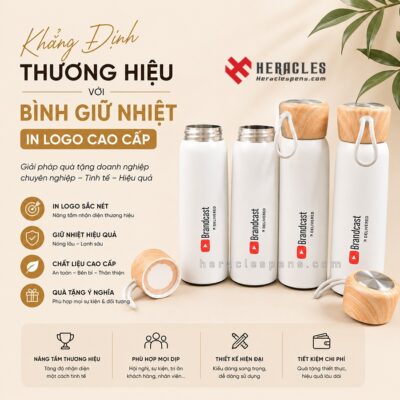 Bí quyết mua bình giữ nhiệt in logo làm quà tặng doanh nghiệp giúp tối ưu chi phí marketing
