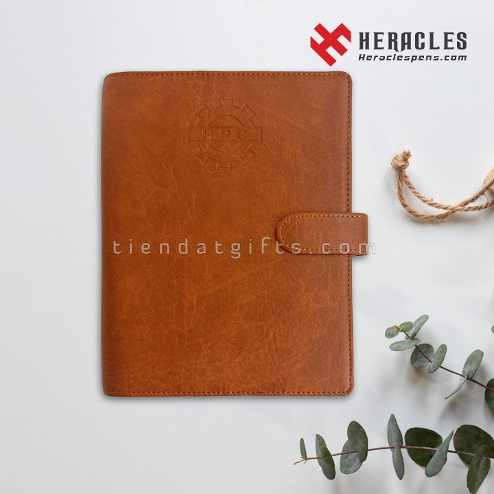 Đặt In Sổ Tay Theo Yêu Cầu – Sổ Da Bìa Còng Cao Cấp Dập Logo Công Ty Hiệp Phát HPC 12 In sổ tay theo yêu cầu – Sổ da bìa còng HPC dành cho nhân viên và khách hàng