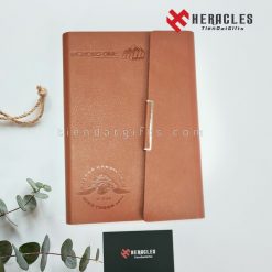 Xưởng sản xuất sổ tay doanh nghiệp – In sổ bìa da còng MEKONG ONE theo yêu cầu