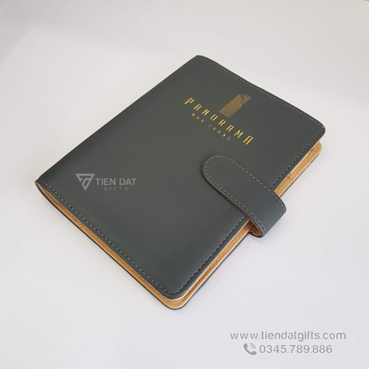 In Sổ Tay – Sổ Da Bìa Còng Cao Cấp In Logo PANORAMA | Xưởng Sản Xuất Sổ Tay Giá Rẻ sổ tay da panorama nha trang