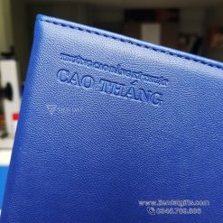 In Sổ Tay Theo Yêu Cầu – Sổ Da Dán Gáy Cao Cấp Quà Tặng Trường Cao Thắng 4 ruột sổ tay in nội dung Trường Cao Thắng