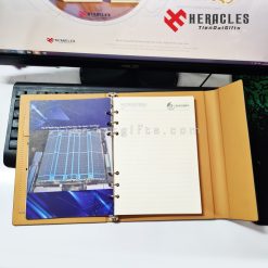Xưởng sản xuất sổ tay bìa da HPC – Đặt in sổ tay theo yêu cầu công ty