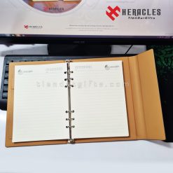 sổ-tay-bìa-da-hở-còng-6-lỗ-quà-tặng-doanh-nghiệp-in-logo-sun-times-tiendatgifts