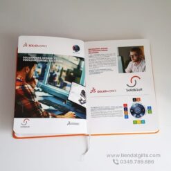 Sổ Tay Quà Tặng Doanh Nghiệp Bìa Simili Cao Cấp - In Logo Theo Yêu Cầu 5 Sổ da Simili quà tặng hội thảo, bề mặt da vân đẹp, in logo theo yêu cầu, báo giá tận xưởng.