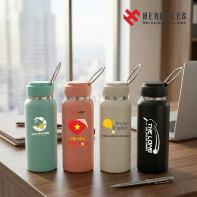 Xưởng in bình giữ nhiệt chuyên cung cấp dịch vụ in bình giữ nhiệt theo yêu cầu với nhiều mẫu mã đa dạng từ bình inox đến bình sơn tĩnh điện cao cấp nhất