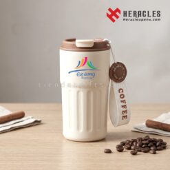 Thông số kích thước ly giữ nhiệt LGN 009 dung tích 380ml cao 14cm rộng 6.7cm có in ấn logo theo yêu cầu doanh nghiệp làm quà tặng quảng bá thương hiệu.