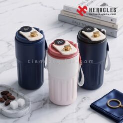 Mẫu quà tặng ly giữ nhiệt in logo doanh nghiệp LGN 009 thiết kế sang trọng phù hợp làm quà tặng nhân viên hoặc tri ân khách hàng trong các sự kiện lớn.