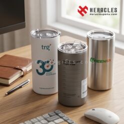Ly giữ nhiệt in logo nhanh 24h chất lượng cao, xưởng sản xuất ly giữ nhiệt in logo giá sỉ cạnh tranh cho các đơn vị kinh doanh và làm quà tặng gấp.