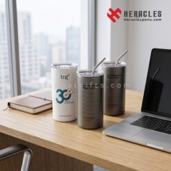 Ly giữ nhiệt in logo doanh nghiệp quà tặng cao cấp LGN 003 bằng inox 304 bền bỉ giúp quảng bá thương hiệu hiệu quả và chuyên nghiệp nhất hiện nay.