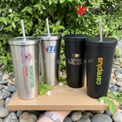 Ly giữ nhiệt in logo LGN 001 cao cấp bằng inox 304 không gỉ mẫu mã bền đẹp dành cho doanh nghiệp làm quà tặng quảng bá thương hiệu chuyên nghiệp nhất hiện nay.