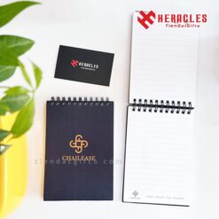 Đơn vị chuyên in logo sổ tay A6 theo yêu cầu cho Chailease tại xưởng sản xuất sổ lò xo quy mô lớn cung cấp giải pháp quà tặng doanh nghiệp trọn gói giá rẻ.