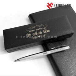 Bút khắc tên kim loại cao cấp Heracles 004B làm quà tặng sinh nhật sếp sang trọng.