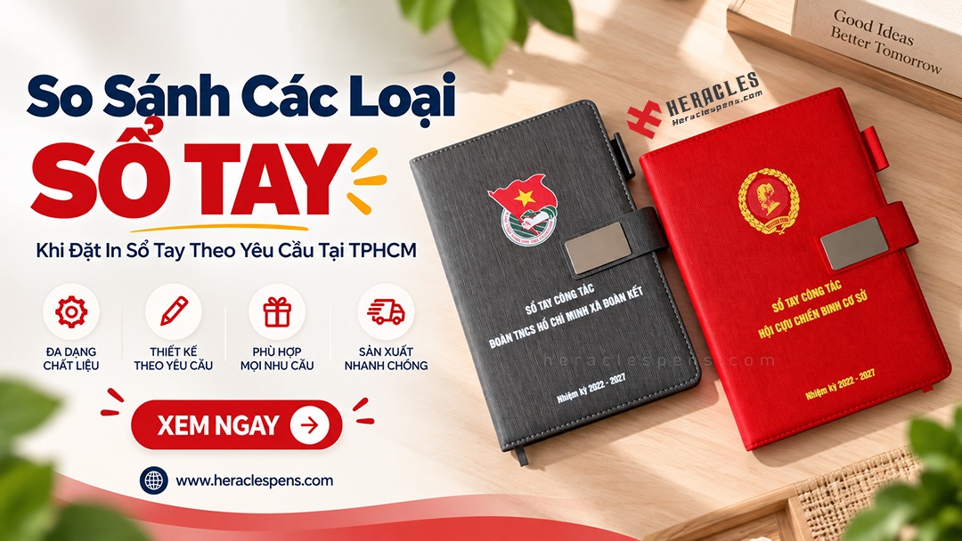 So Sánh Các Loại Sổ Tay Khi Đặt In Sổ Tay Theo Yêu Cầu Tại TPHCM 9 Xưởng đặt in sổ tay theo yêu cầu tại TPHCM đa dạng mẫu mã và kiểu dáng